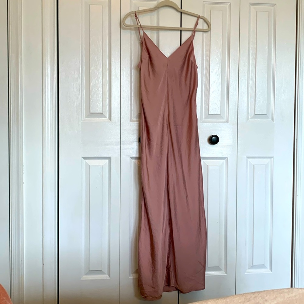 Intimately Free People Pink Slip Dress Sz M